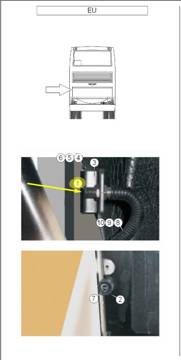 Van Hool 10906396 Proximity Switch