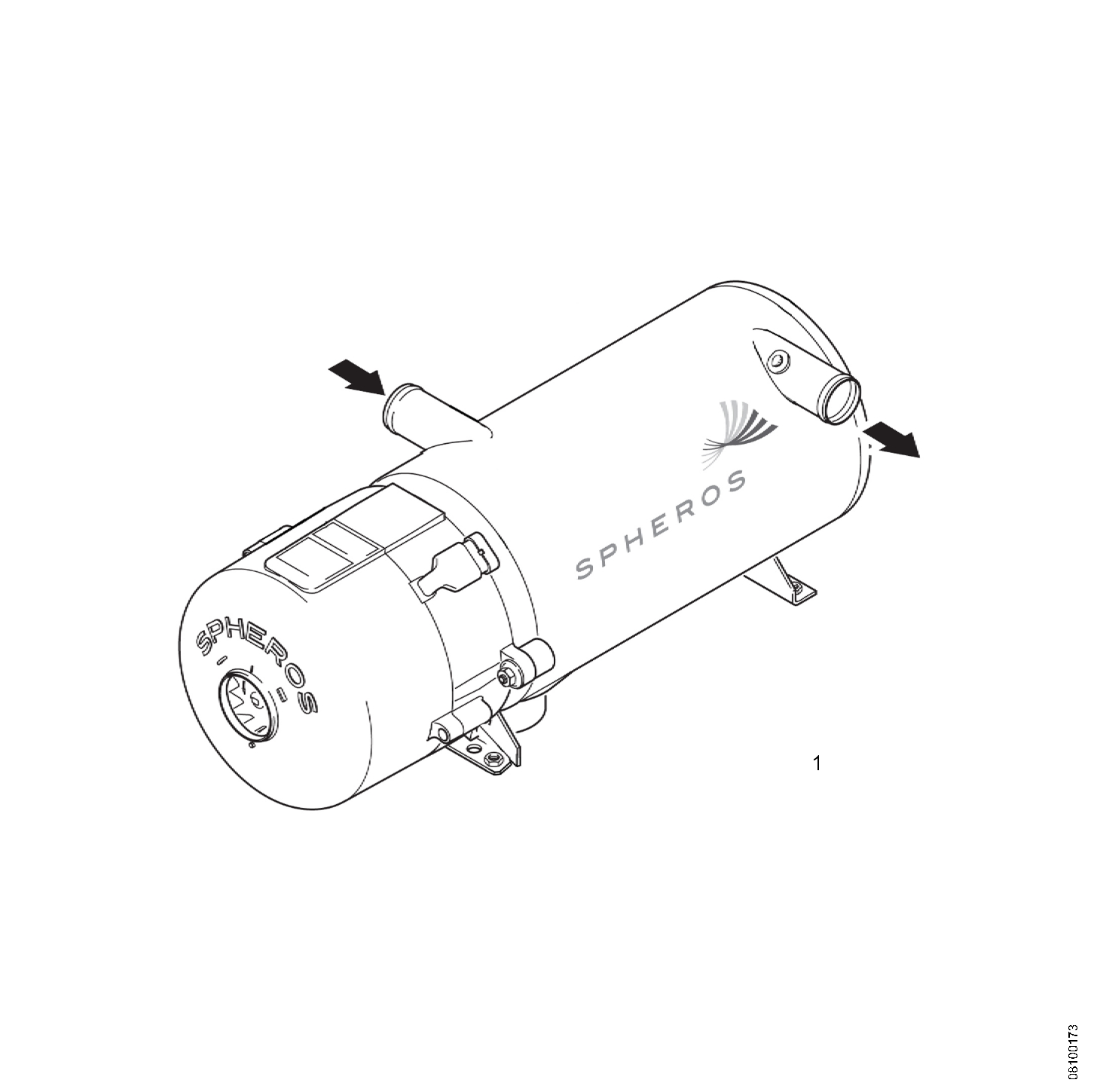 VLiquid self-contained heater Thermo S300 24V Van Hool 11264394