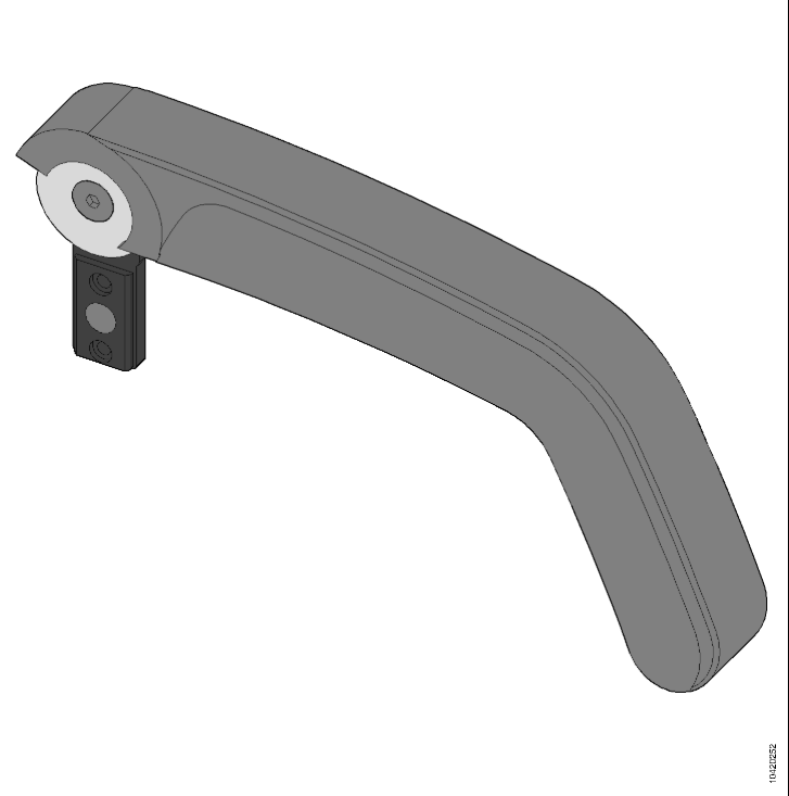 Van Hool seat armrest 11185010