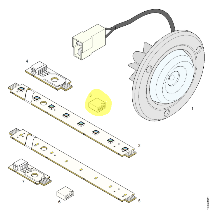 11273058 Conector electric OE VAN HOOL
