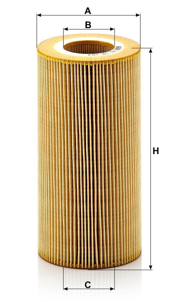 HU 12 103 X filtru ulei MANN-FILTER