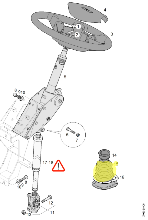 Van Hool 10541762 Dust Cap