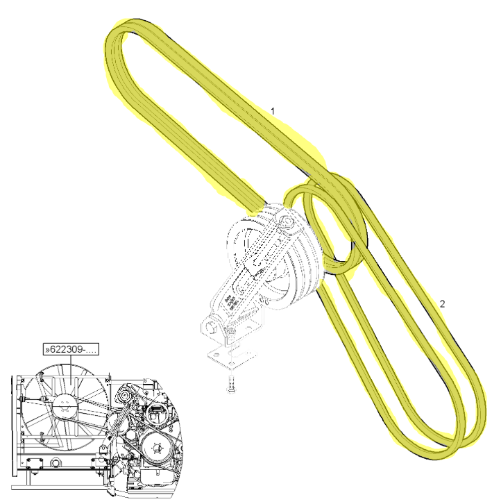 11416611 Curea trapezoidală VAN Hool OE