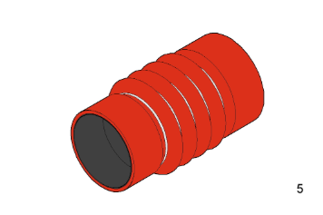 10737574 Furtun aer supraalimentare VAN HOOL OE