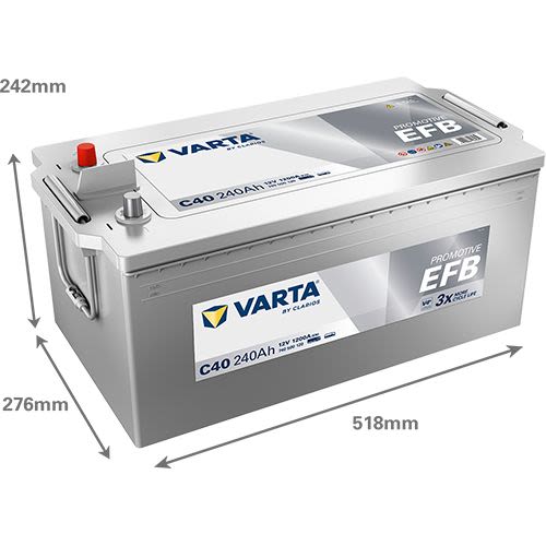 740500120 Baterie de pornire 240Ah 12V Varta