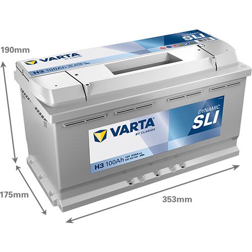 600402083 Baterie de pornire 100Ah 12V DYNAMIC SLI Varta